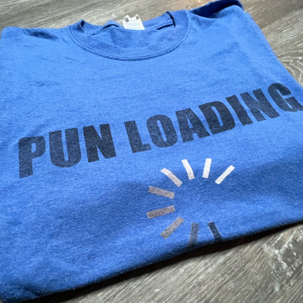 Blue t-shirt